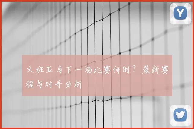 文班亚马下一场比赛何时？最新赛程与对手分析